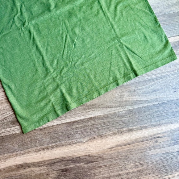 Vineyard Vines Large Lightweight Cotton Crewneck Tee Olive Green - Picture 7 of 9